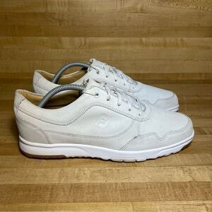 FootJoy Pro SL  Spikeless Golf Shoes 54517 Suede Mens Size 9M Light Gray